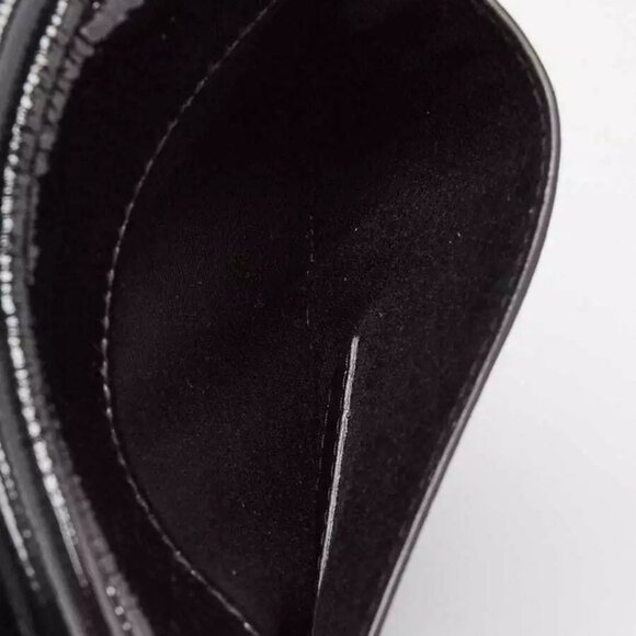 Yves Saint Laurent Black Sequin Monogram Mini Blogger Bag - Picture 11 of 12